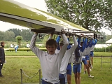 Der Junioren-Achter auf der Regatta in Hamburg | Foto: Kathrin Welzel